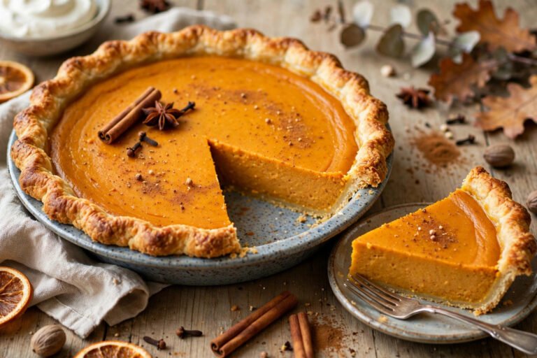 Tarte à la Citrouille : la Recette d&rsquo;Halloween Facile