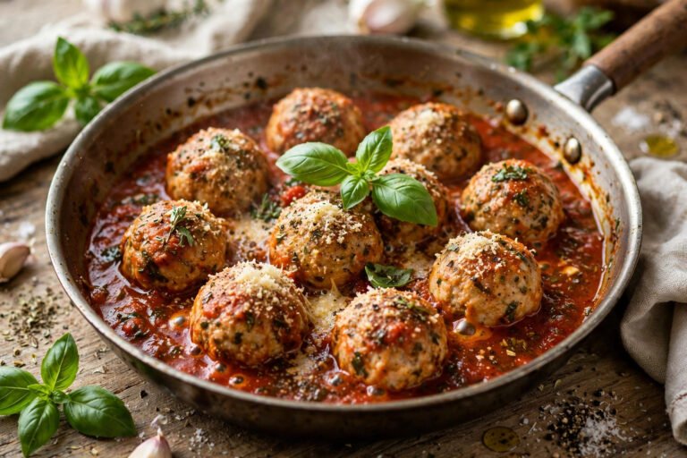 boulettes de poulet sauce tomate