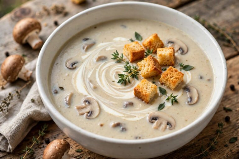 velouté de champignons recette